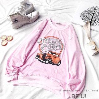 Áo Thun Tay Dài Form Rộng [ Bolebo ] Couple Dou - Áo Thun Ulzzang