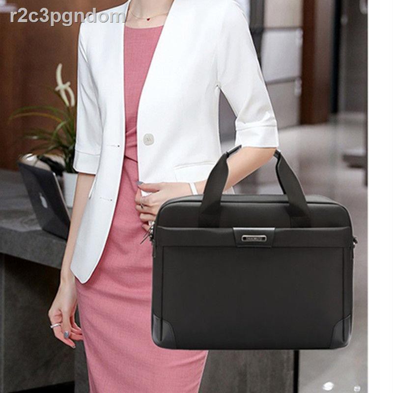 Vải thời trang mới dành cho doanh nhân Oxford di động A4 tập giấy đựng hồ sơ túi tài liệu cặp máy tính nam và nữ | BigBuy360 - bigbuy360.vn