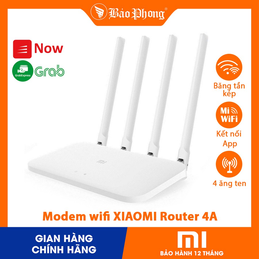 Modem wifi XIAOMI Router 4A / 4A GABIT - Chính hãng Bảo hành 1 năm- Mới 100% Nguyên seal