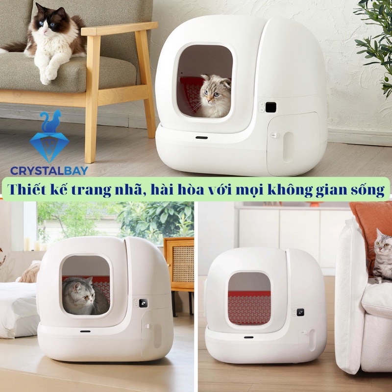 - PURA MAX - MÁY VỆ SINH TỰ ĐỘNG CHO MÈO PHIÊN BẢN MỚI NHẤT CỦA PETKIT