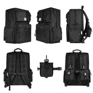 Balo Dynamic SAIGON SWAGGER® Nhiều Ngăn,Phối Lưới Đen