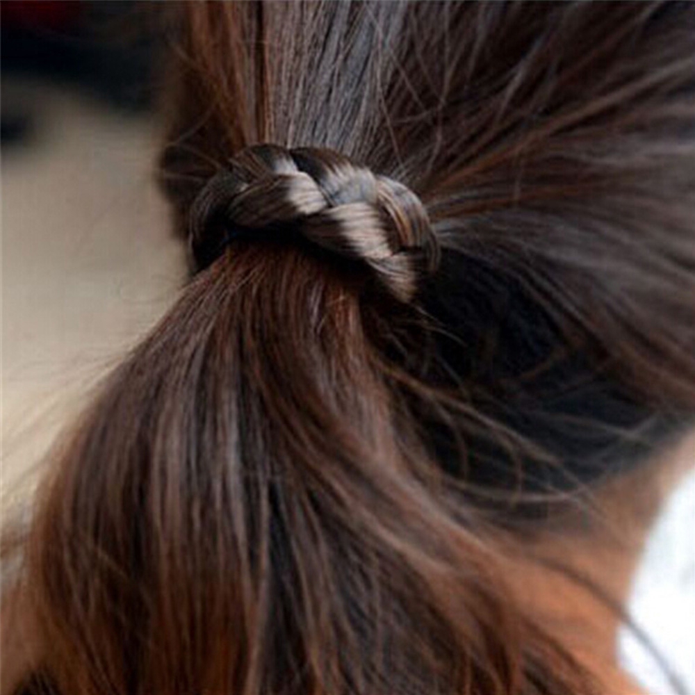 Dây buộc tóc giả tết bím dành cho nữ