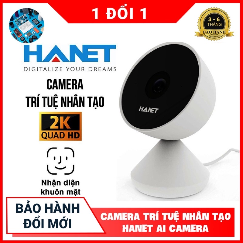 Camera Trí Tuệ Nhân Tạo HANET Ai HA1000 - Báo Động An Ninh Bằng Nhận Diện Khuôn Mặt