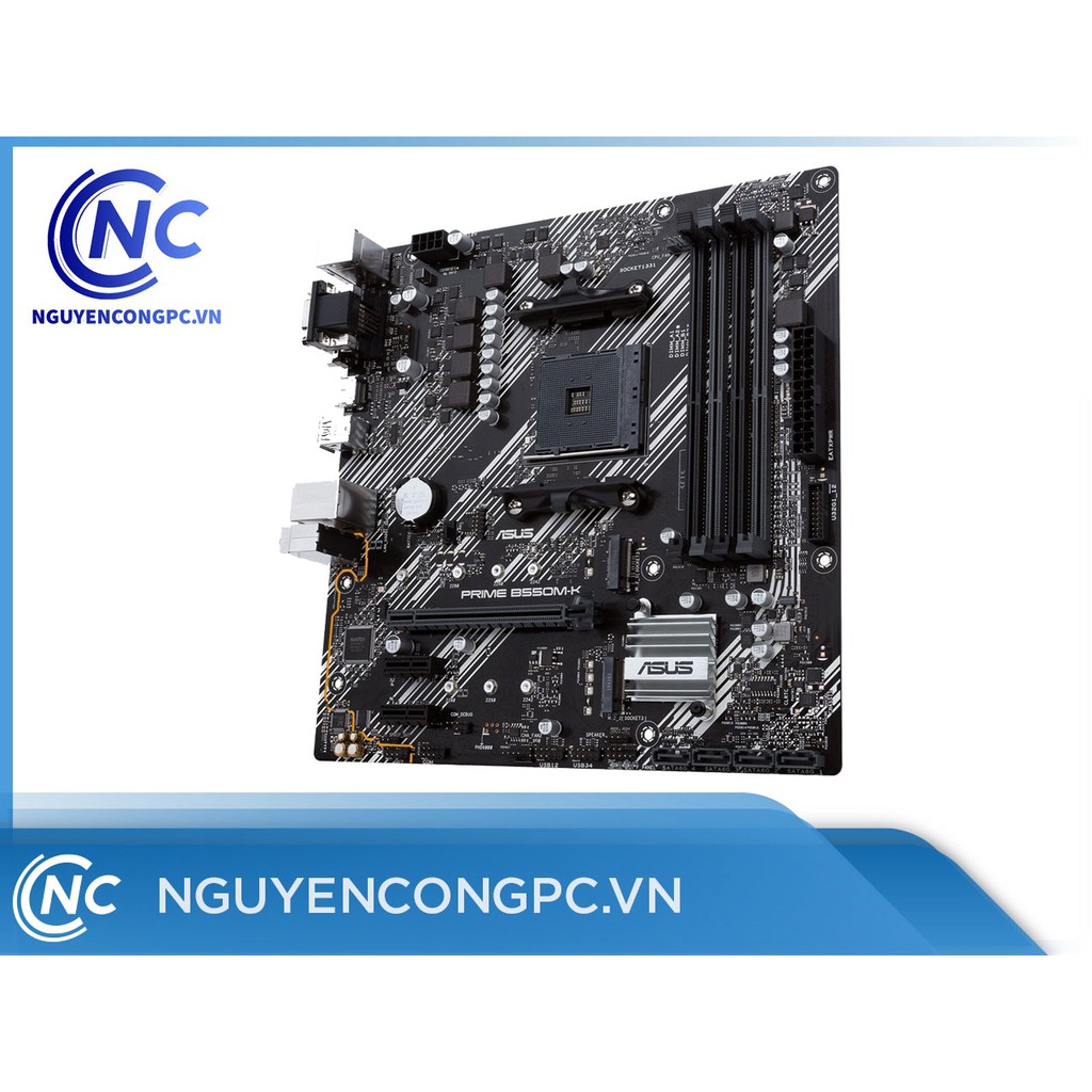 Mainboard - Bo Mạch Chủ ASUS PRIME B550M-K