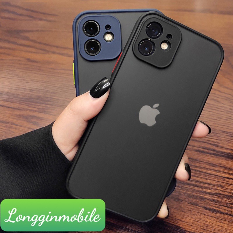 Ốp lưng nhám VIVO chống sốc bảo vệ camera