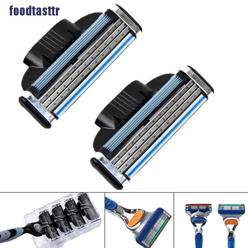 (Hàng Mới Về) Set 4 Lưỡi Dao Cạo 3 Lớp Dành Cho Máy Cạo Râu Gillette