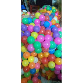 10 bóng nhựa 7 màu loại 5cm 1 quả 1k