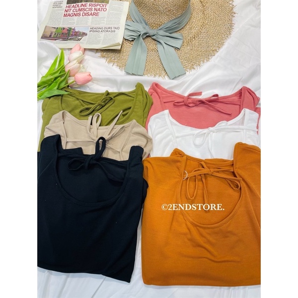 2END Áo thun cotton giấy