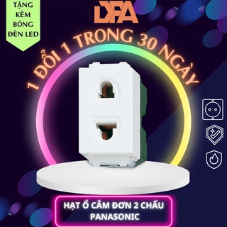 Ổ Điện Âm Tường WEV1081SW Panasonic Ổ Cắm Điện 2 Chấu Đơn Có Màn Che Chịu Tải 16A Chống Cháy Cao Cấp