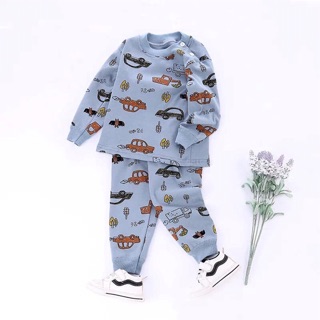 Combo 2 bộ cotton len