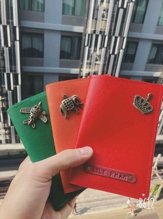 Order Thái - vỏ passport và ví dập charm