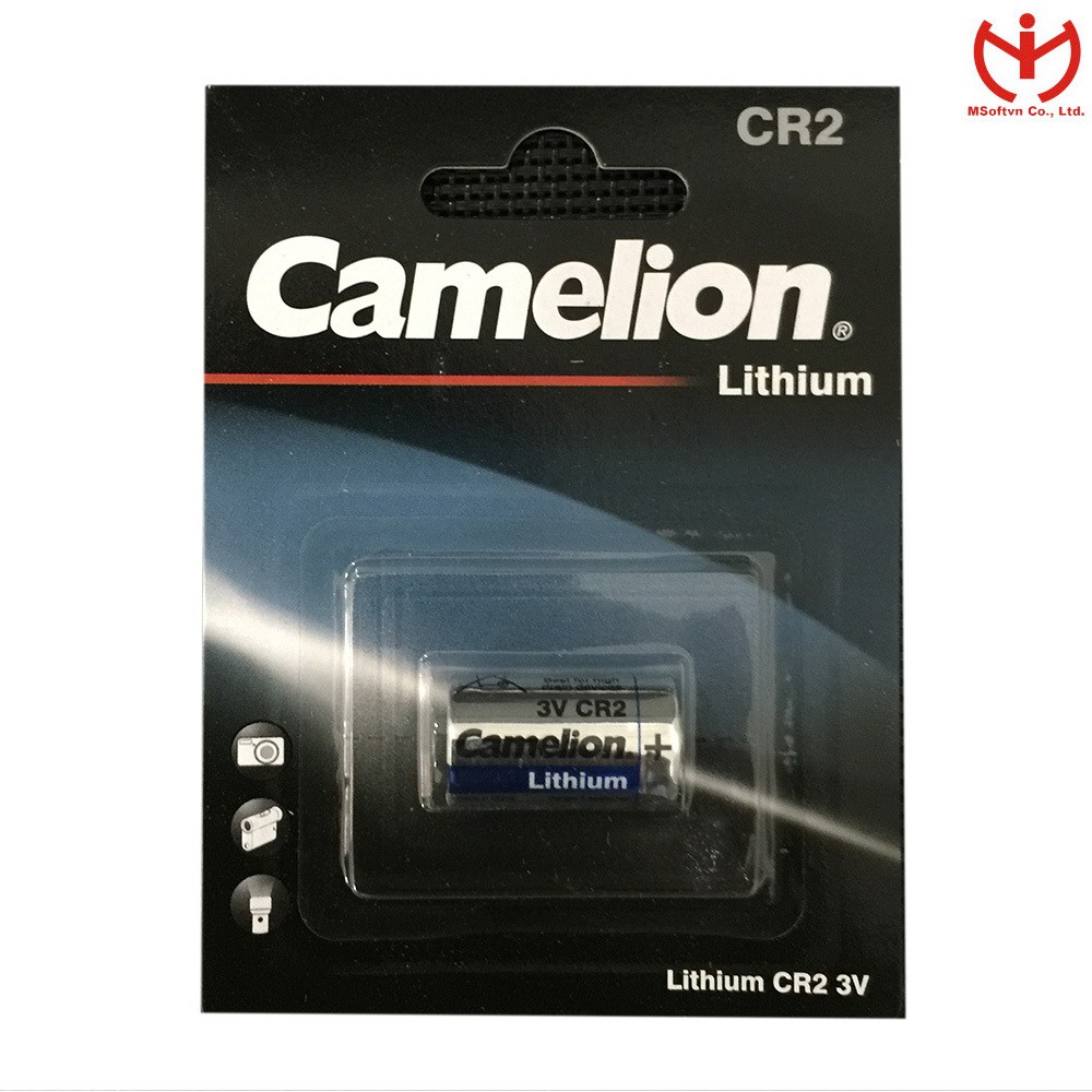 [Hỏa tốc HCM] Pin Lithium CR2 3V hiệu Camelion - MSOFT