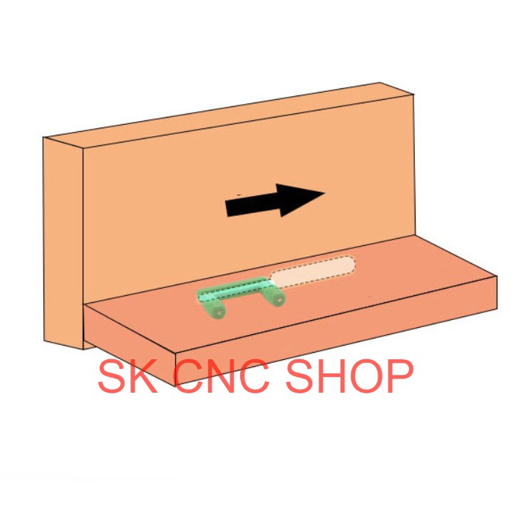 Chốt nhựa liên kết chữ U . 50 cái. Chốt nhựa U - SK CNC SHOP