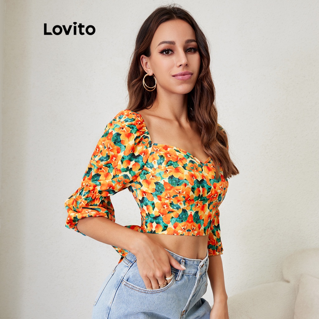 Lovito Boho Em Yêu Áo Ren Lên L24LE001 (Nhiều màu)