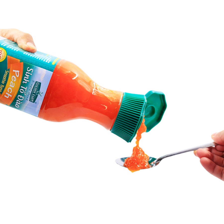 Sinh Tố Đào Golden Farm 500ml/ 1L