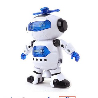 Robot Biết Nhảy Và Hát Xoay 360 Độ