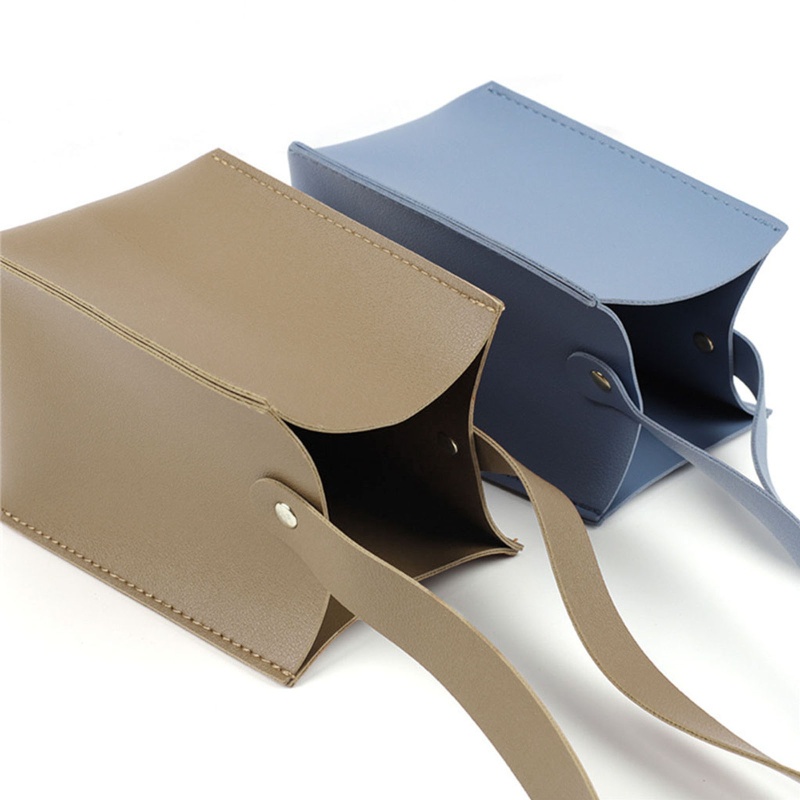 Túi Đựng Máy Ảnh Bằng Da PU Có Dây Đeo Vai Phong Cách Vintage