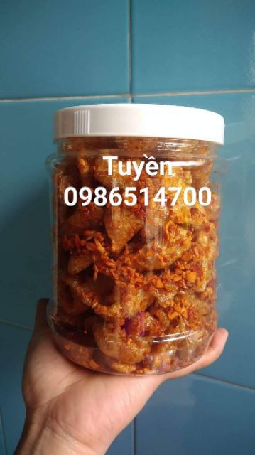 Da heo chiên giòn vị tỏi ớt ( hủ 300g)