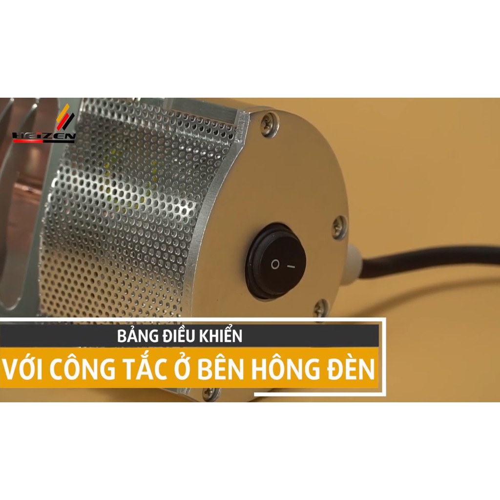 Đèn sưởi nhà tắm mini chống chói Heizen HE-IT5