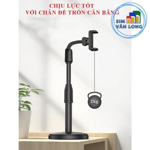 Giá Đỡ Điện Thoại livestream xem video Ổn Định Xoay 360 Độ dùng Quay Phim Ghi Hình ĐaDụng _4