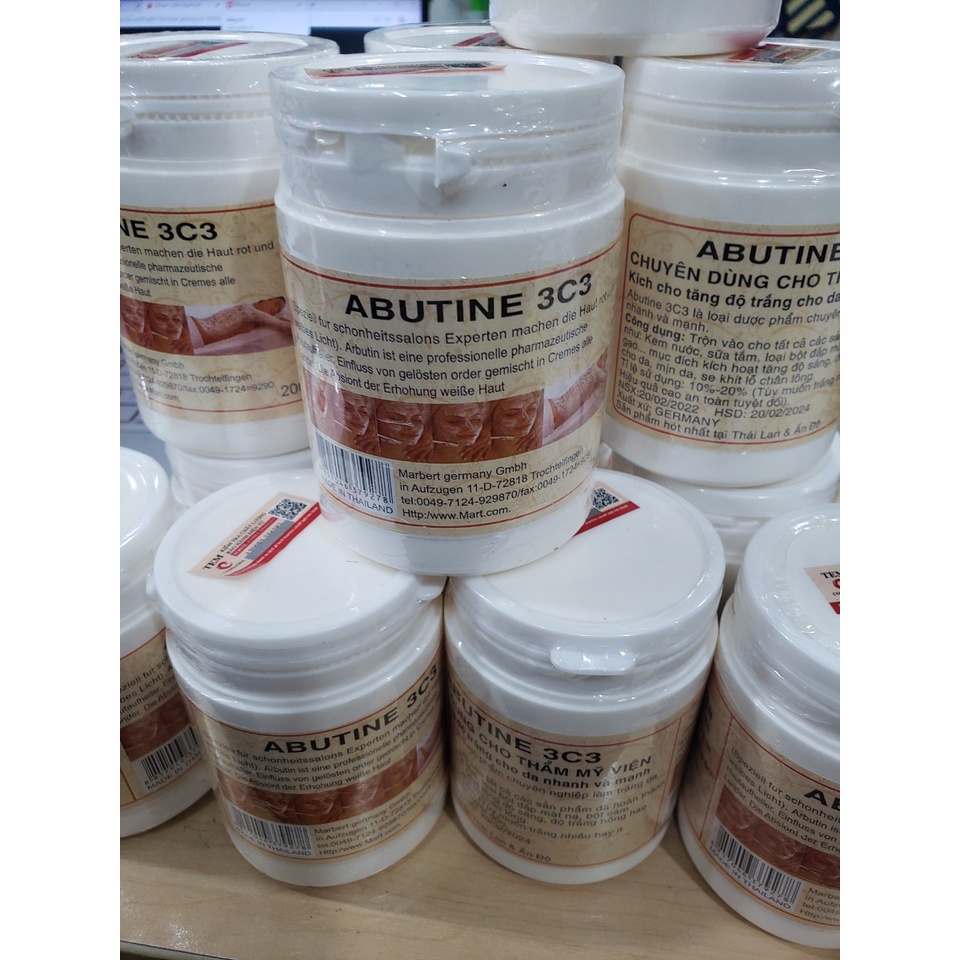 KEM KÍCH TRẮNG ABUTINE 3C3 CHÍNH HÃNG