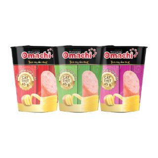 Mì khoai tây Omachi có cây thịt thật ly 112g