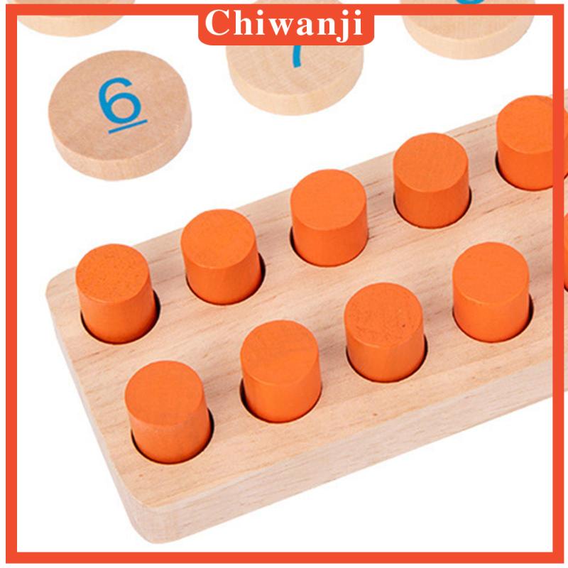 Bộ Đồ Chơi Tập Đếm Bằng Gỗ Cho Bé