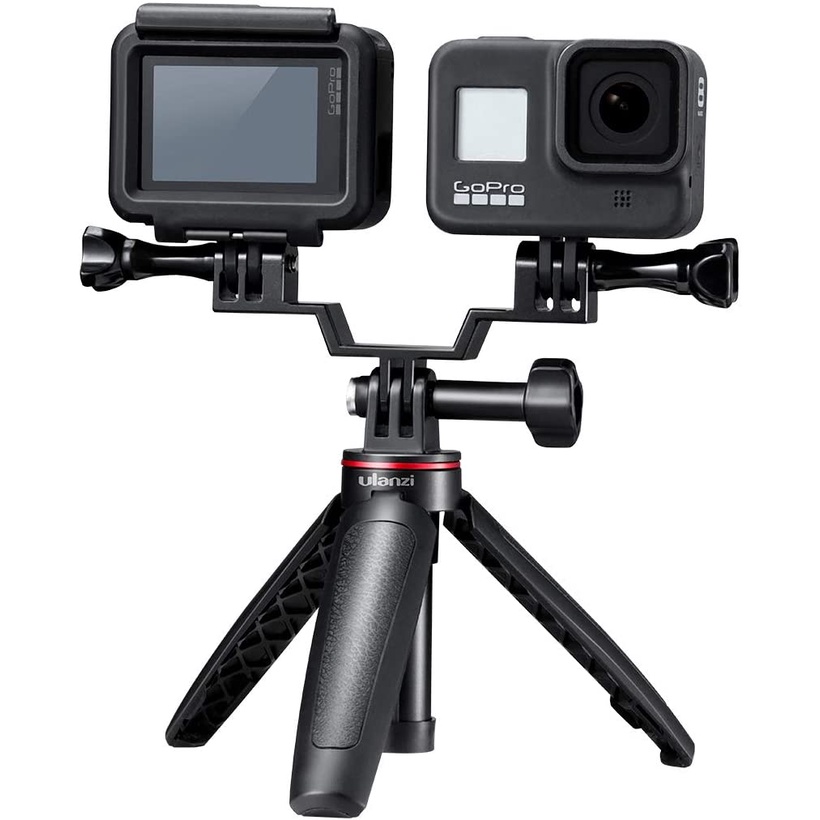 ULANZI GP-7 - HÀNG CHÍNH HÃNG - Giá đỡ kép dành cho GoPro 8/7/6/5 hoặc DJI OSMO