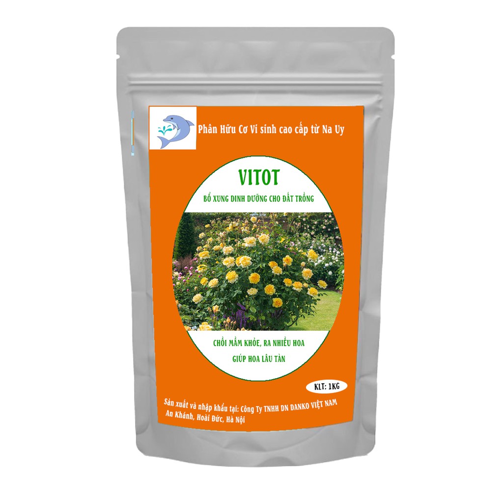 Phân hữu cơ cao cao cấp VITOT cung cấp đầy đủ dưỡng chất cho cây