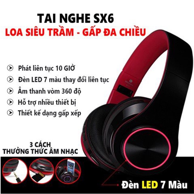 Tai Nghe không dây B39, Blurtooth 5.0, âm thanh trầm ấm đã tai, hỗ trợ khe cắm thẻ nhớ. TCT-SHOP | BigBuy360 - bigbuy360.vn