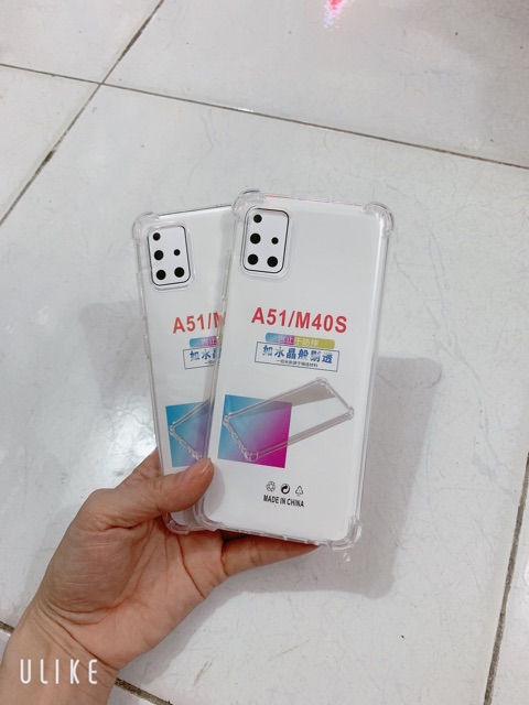 Ốp Silicon trong Chống SỐC Dày dặn sam sung A51, M40S