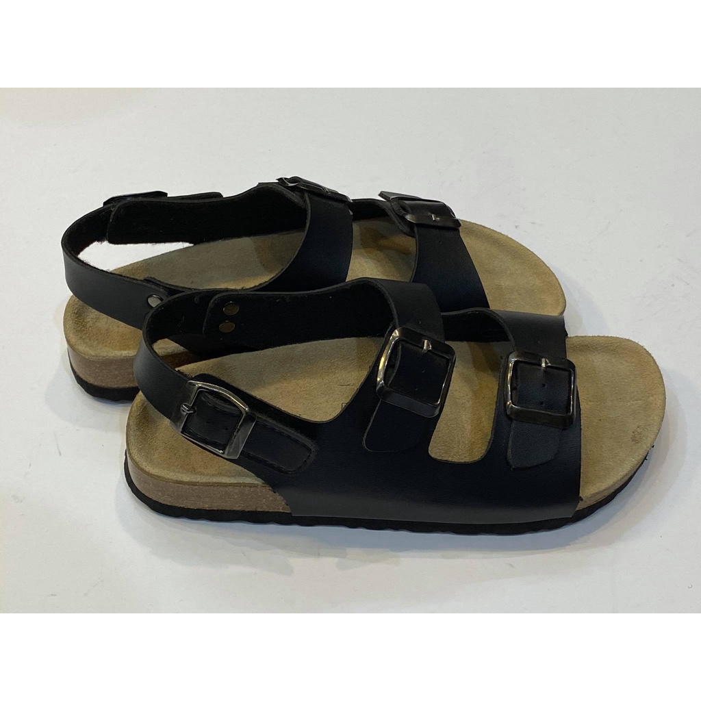 Sandal đế trấu nam nữ unisex sandal birken xỏ ngón Buenas - BU02 - giày dép quai hậu học sinh