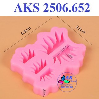 KHUÔN SILICON 4 BỤI CỎ