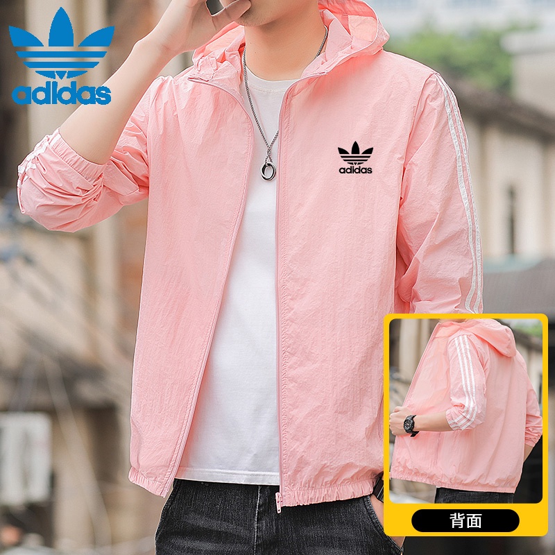 Áo Khoác Chống Nắng Adidas Chất Lụa Lạnh Siêu Mỏng Thoáng Khí Thời Trang Mùa Hè 2022 Cho Nam