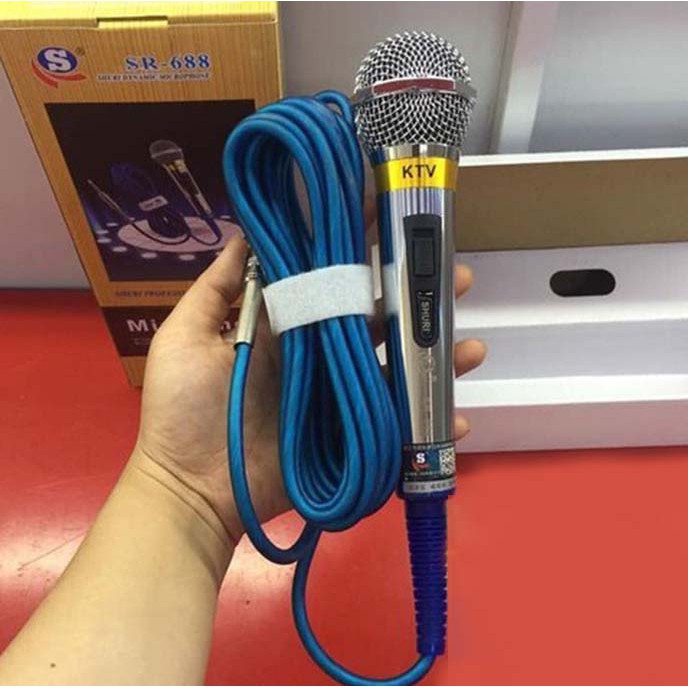 Micro Có Dây SH-688 Mic hát karaoke giá rẻ