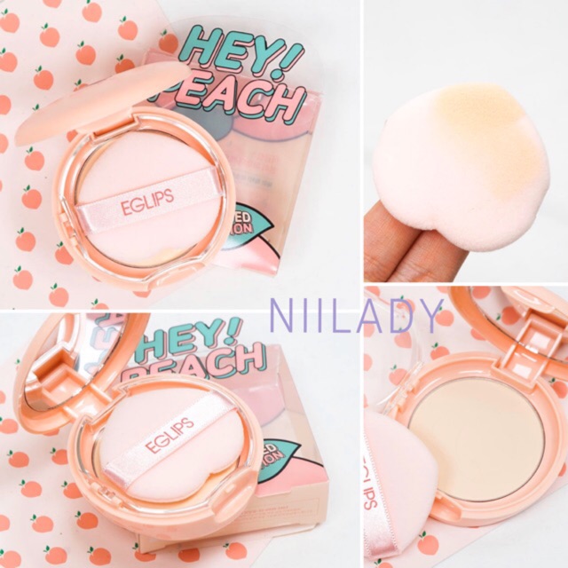 (HEY PEACH LIMITED) Phấn phủ Eglips Blur Powder Pact