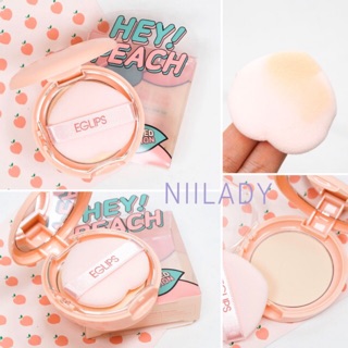 (HEY PEACH LIMITED) Phấn phủ Eglips Blur Powder Pact