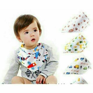 SET 10 KHĂN YẾM TAM GIÁC CHO BÉ