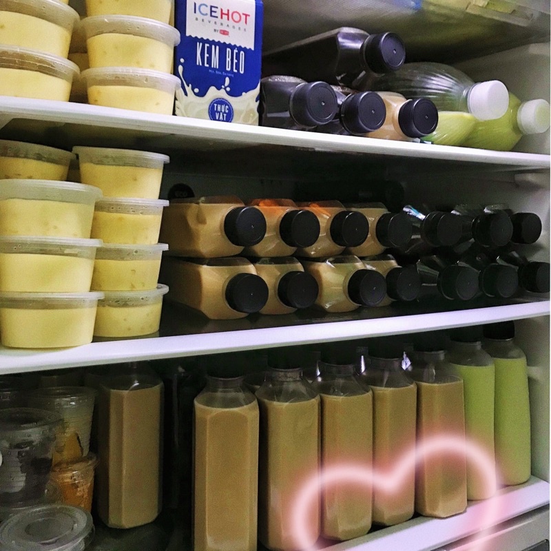 TRÀ SỮA NHÀ LÀM ĐỦ VỊ KÈM TOPPING TẶNG KÈM TRÂN CHÂU