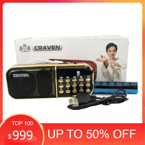 Loa nghe nhạc thẻ nhớ, usb, đài FM Craven CR-25A