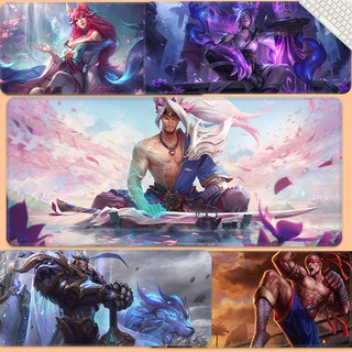 Miếng Lót Chuột Chơi Game Cỡ Lớn In Hình Liên Minh Huyền Thoại