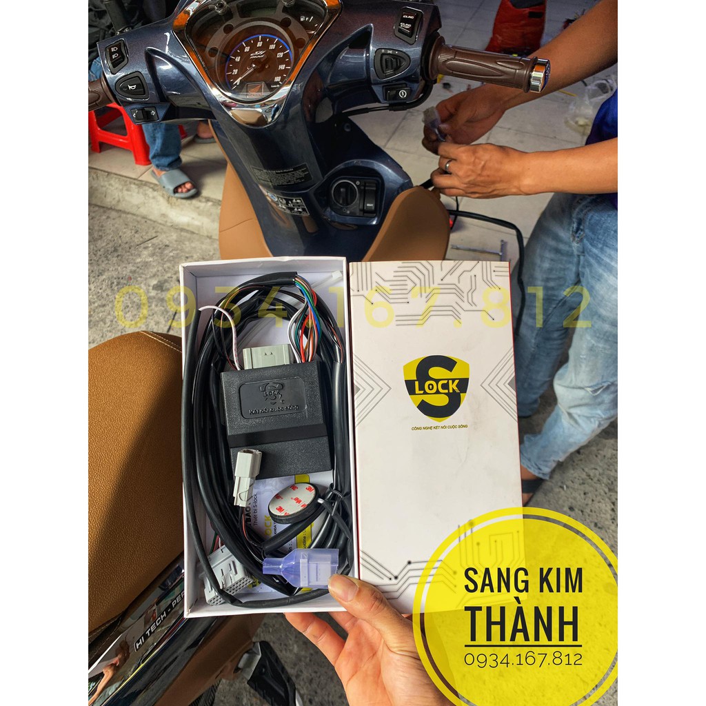 Thiết Bị Chống Cướp S-Lock Smartkey Tích Hợp Trên Remote Khoá Smartkey Honda Sh Mode