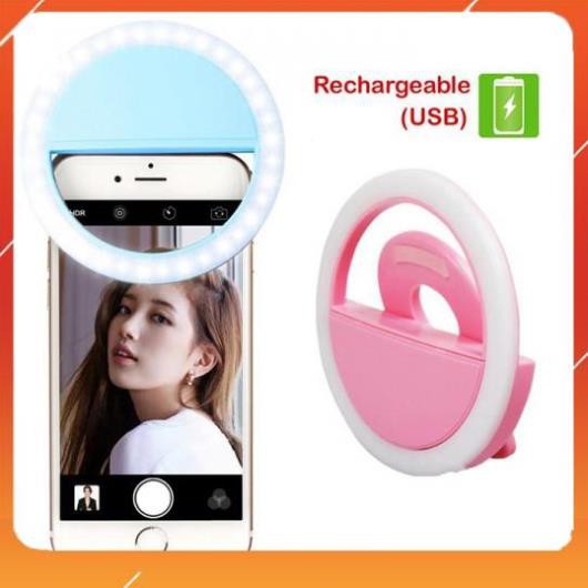 [M] ĐÈN LED SELFIE SELFIE RING LIGHT RK12 HỖ TRỢ ÁNH SÁNG CHUYÊN NGHIỆP -rẻ