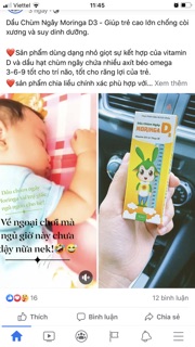 Dầu chùm ngây Shachi Moringa D3