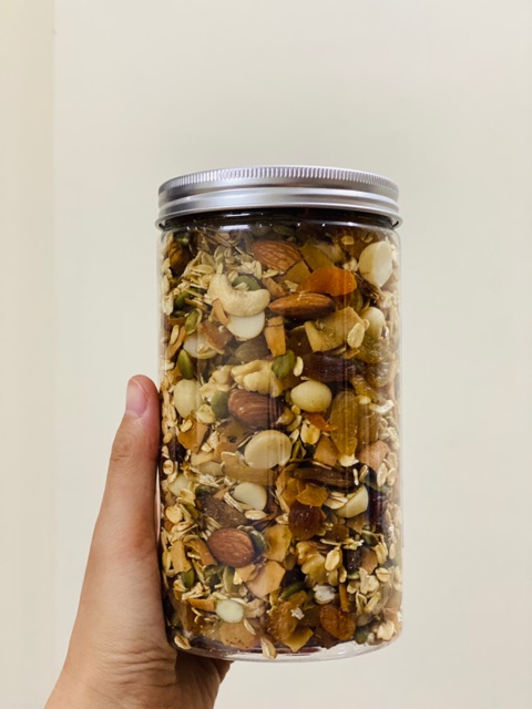 Granola ngũ cốc ăn kiêng 11 loại hạt dinh dưỡng 500g by Finn healthy | BigBuy360 - bigbuy360.vn