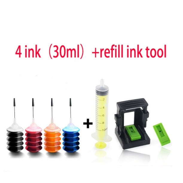 Hp Set 60 Ống Mực Chuyên Dụng Cho Máy Canon & HP 61 62 63 65 67 678 680 682 901 46 21 22 Canon 740 741 745 746 810 811