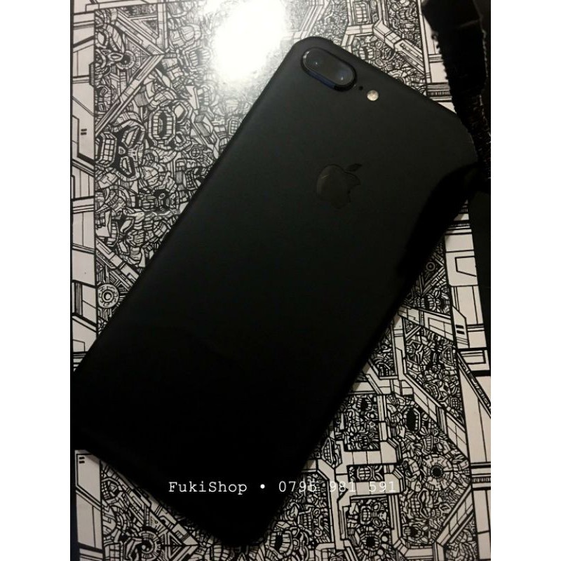 Tấm dán Skin Matte Black FULL viền Dành cho 5 6 7 8 6plus 7plus 8plus X XS XR XSMAX 11 PRO MAX 12 PRO MAX