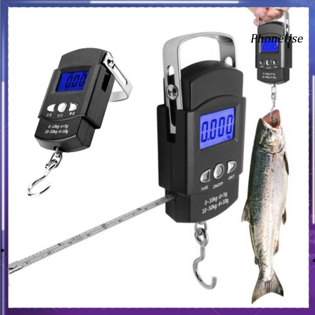 Cân dạng móc cầm tay tiện lợi có màn hình LCD