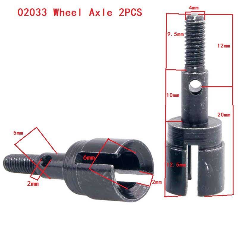 Cốc hub Trục Bánh Xe Thay Thế Cho Xe Điều Khiển Hsp 1: 10