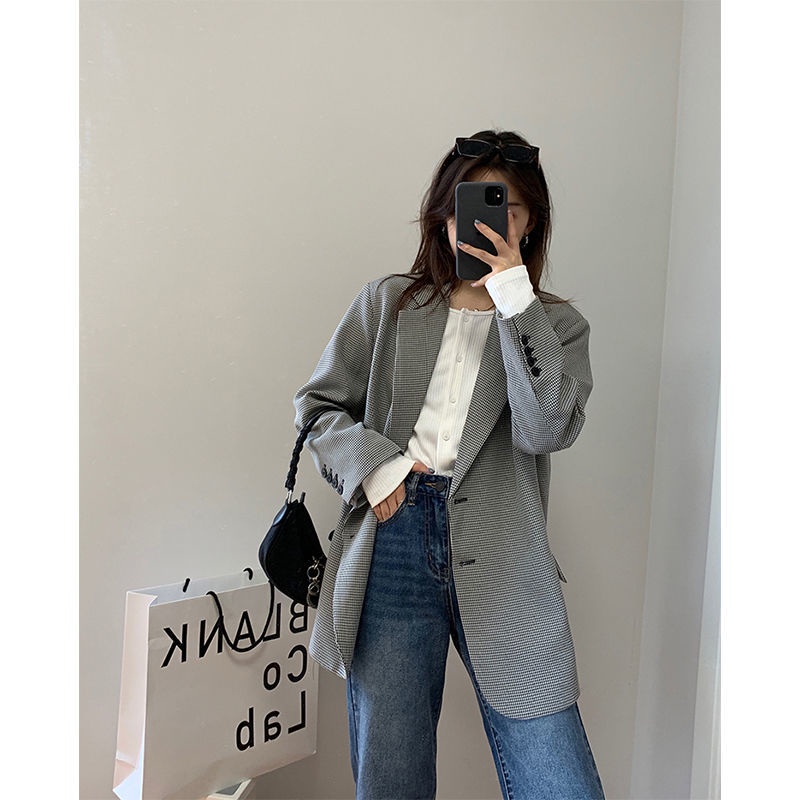 Áo thun tay dài cổ tròn cài nút bên hông phong cách Hàn Quốc thời trang mùa xuân cho nữ